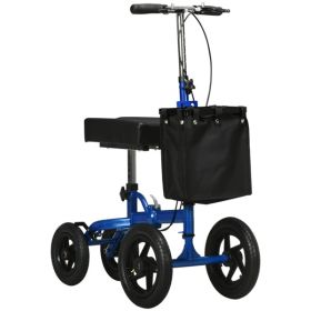 Knee Scooter with Basket,Steerable Knee Walker with Adjustable Height