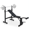 Folding squat bench bench Bench bench aerobic training abdomen muscle arms back chest shoulder legs muscle Home / office fitness adults men and women