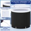 66 Gal Outdoor Ice Plunge Tub with Lid at Home