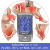 NURSAL TENS EMS Unit;  Electric Muscle Stimulator Machine for Back Pain Relief Therapy & Management;  24 Modes 8 Replacement Electrode Pads